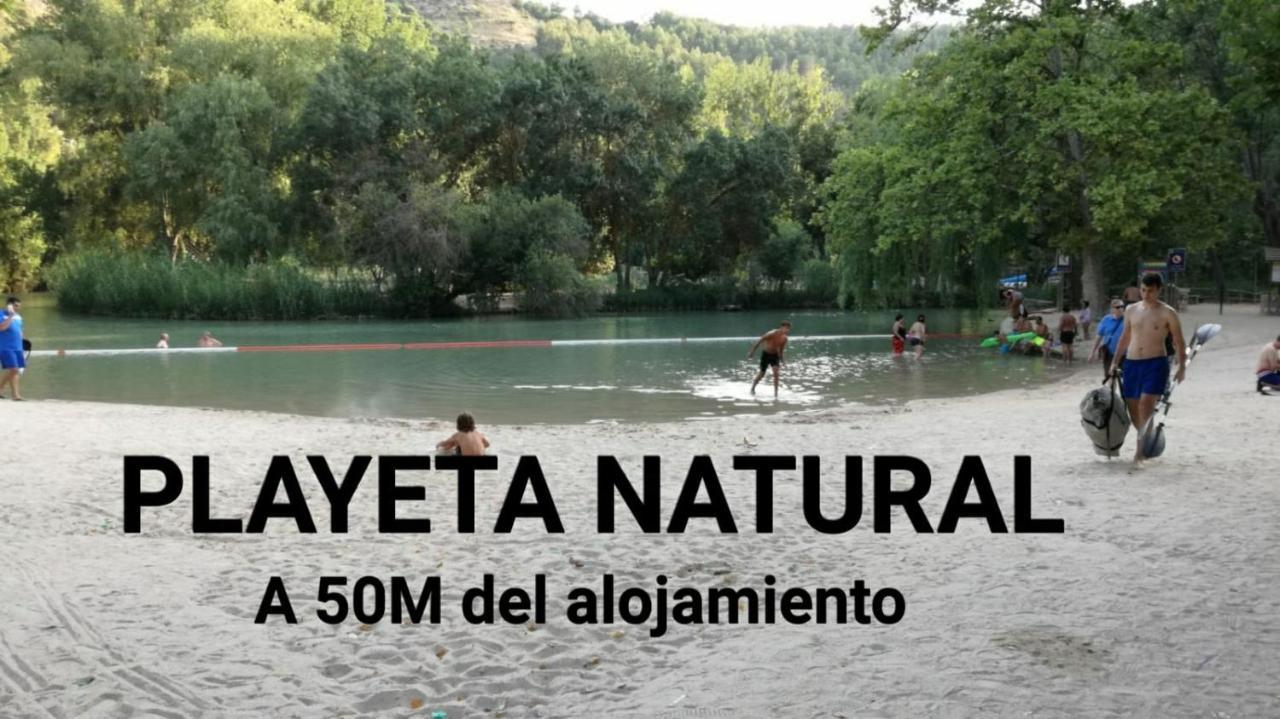 Apartamentos Los Robles Alcala del Jucar Dış mekan fotoğraf