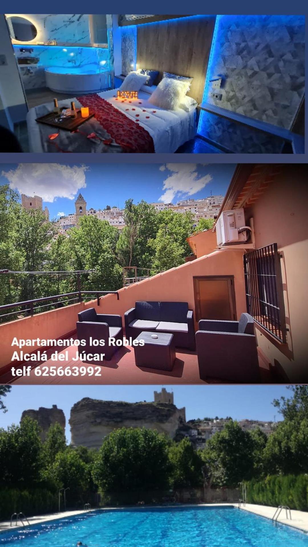 Apartamentos Los Robles Alcala del Jucar Dış mekan fotoğraf